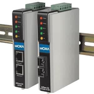 MOXA NPort IA 5150 S SC T 1 Port NPort IA Serial Device Server 10 100M