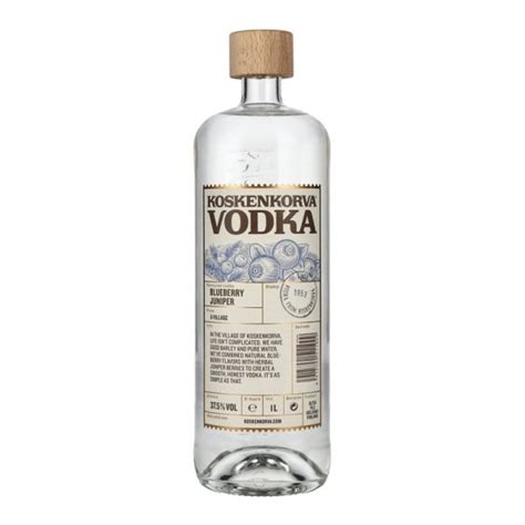 KOSKENKORVA Blueberry Juniper Vodka Penha Duty Free St Maarten