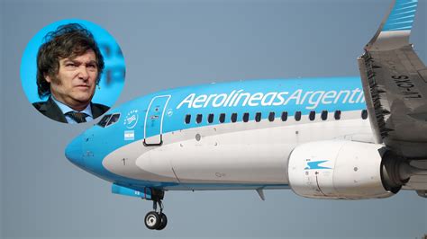 Javier Milei sobre Aerolíneas Argentinas Se cierra o se privatiza