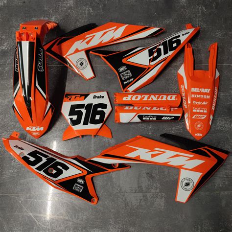 Ktm Plastics With Graphics