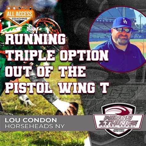 Running Triple Option Out Of The Pistol Wing T Lou Condon