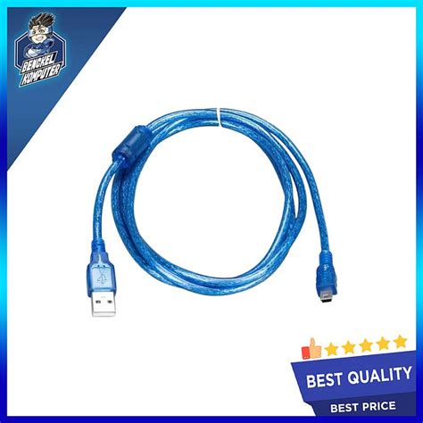 ALL PRODUCTS » KABEL MINI USB 5 PIN TRANSPARANT 1.5M • PUSAT PC RAKITAN ...