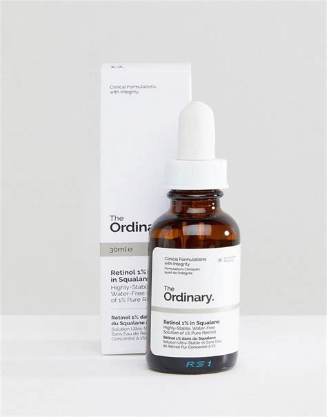 The Ordinary Retinol 1% in Squalane 30ml | ASOS | The ordinary retinol ...