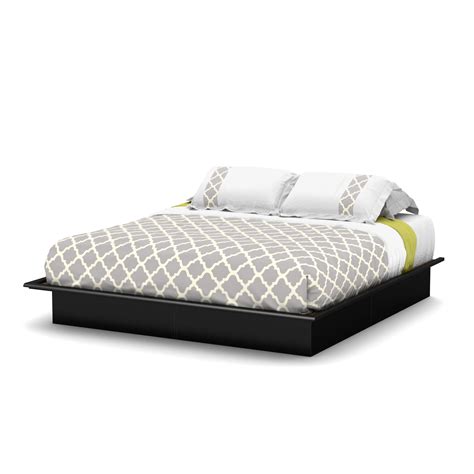 South Shore Step One Platform Bed With Storage Full 54 Inch Pure