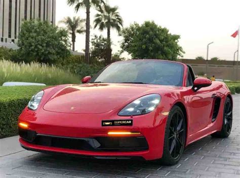 Rent Porsche Boxster Gts Dubai Supercars Rental Dubai