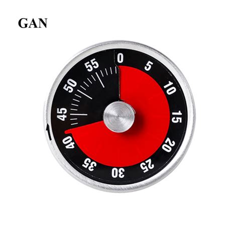 Stainless Steel Visual Timer Mechanical Kitchen Timer Minutes Clock