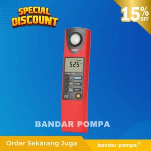 Jual Lux Meter Data Logger Uni T Ut Light Tester Digital Luminometer