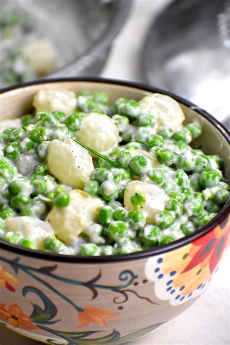 Creamed Peas With Pearl Onions GypsyPlate