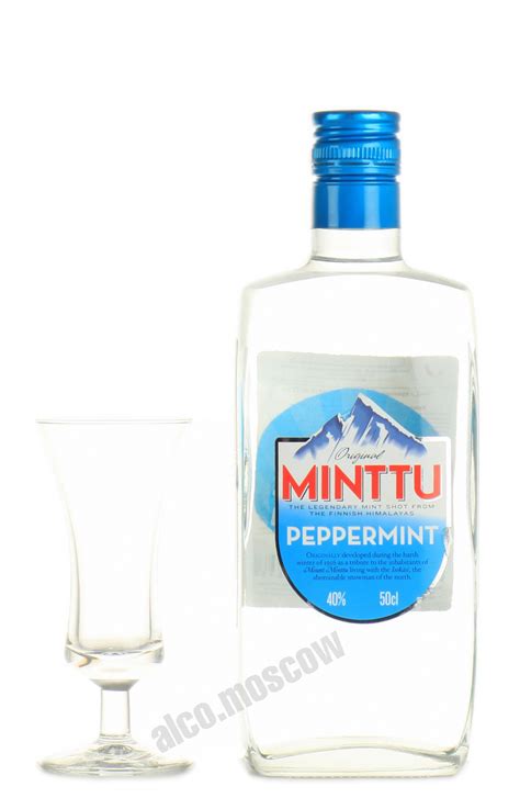 Ликер Минтту Мята купить Ликер Minttu Peppermint цена