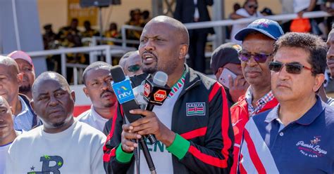 Moses Kuria Reacts To DP Gachagua Governors Skipping Launch Of