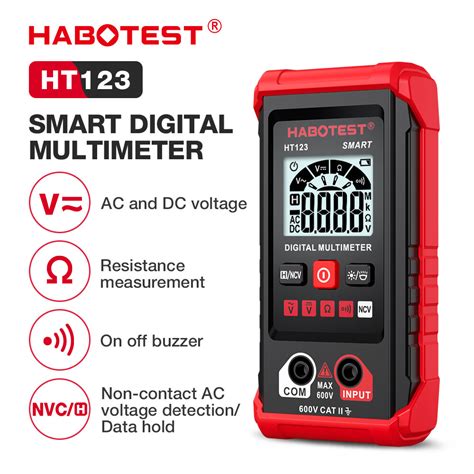 Habotest Ht Digital Multimeter V Ac Dc Counts High Precision