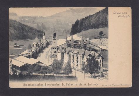 ST GALLEN Eidg Schützenfest 1904 Festplatz Kaufen auf Ricardo