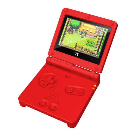 Game Boy Advance SP Console Prestige Edition Solid Red