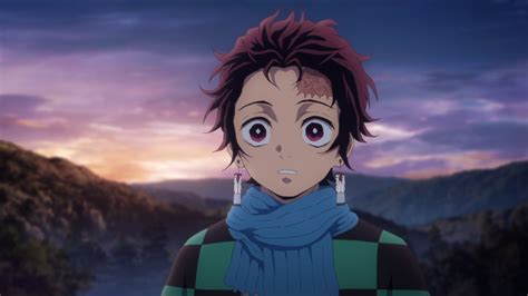 Anime Anime Screenshot Kimetsu No Yaiba Kamado Tanjiro Sunset Nature