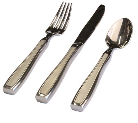 K Eatlery Set Of Weighted Utensils Heavy Handle Teaspoon Fork