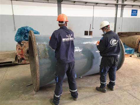 Belzona Protects Inlet Spools Of An Alstom Seawater Pump