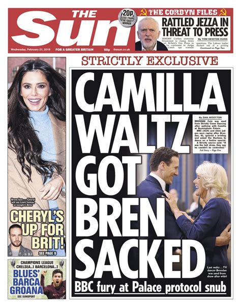 Newspaper Headlines Charity Sex Claims And Queen Of Fashion Bbc News