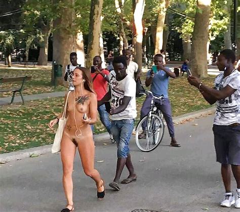 Who Is This Woman Walking Naked Down The Street Reply