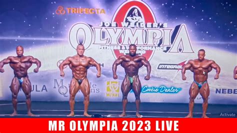 Mr Olympia Prejudging Mr Olympia Live Youtube