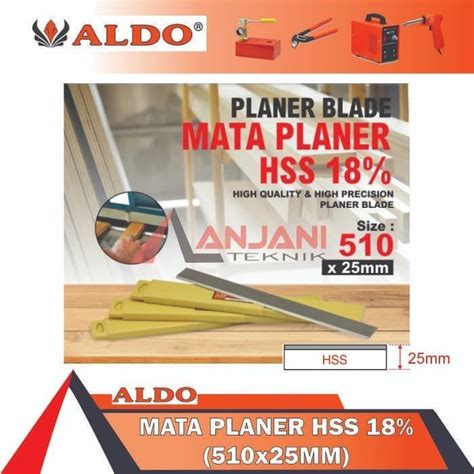 Jual Mata Pisau Planer Hss Inch Aldo Sugu Serut Ketam Pasrah Kayu