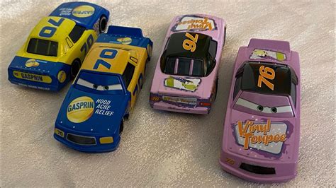 Disney Pixar Cars Reviewcomparison Floyd Mulvihill And Crusty Rotor Gasprin And Vinyl Toupee