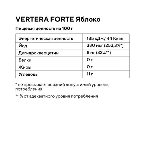 Vertera Forte Apple