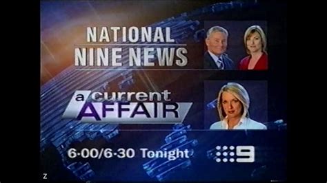 National Nine News Queensland And A Current Affair Second Promo