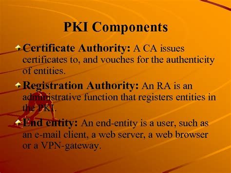 Pki Administration Using Ejbca And Open Ca Presented