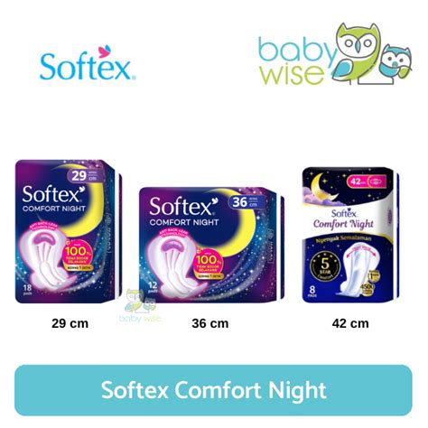 Jual Softex Comfort Night Pembalut Wanita Shopee Indonesia