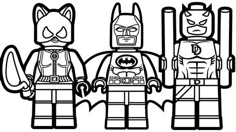 Lego Catwoman Coloring Pages At GetColorings Free Printable