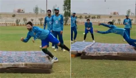 WATCH Fans Roast Pakistan Players For Doing Catching Drill On