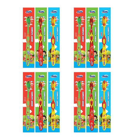 ajay complete junior soft toothbrush pack   pcs  med pharma