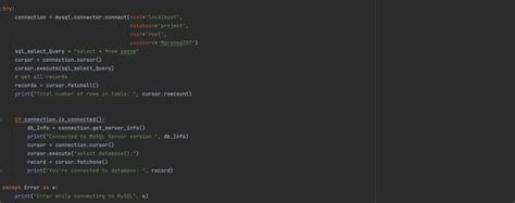 How To Set Mysql Rows To Variable In Python Stack Overflow