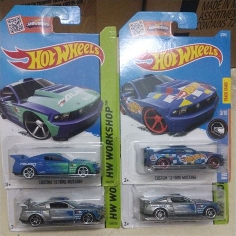 Hot Wheels Custom Ford Mustang Hotwheels Shopee Malaysia