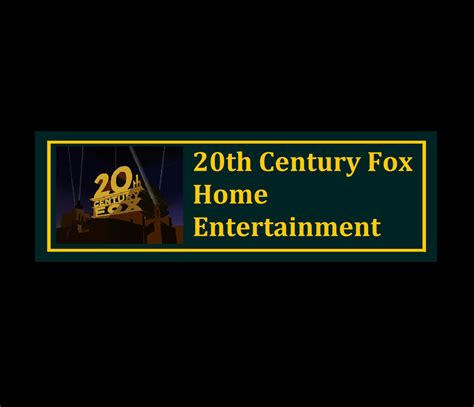 20th Century Fox Home Entertainment Logo 1995 By Startrekfanatic2001 On