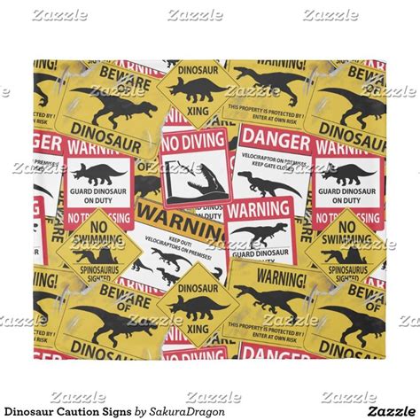 Several Stickers With Different Types Of Dinosaurs And Words That Read