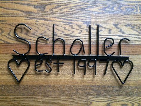 Custom Steel Signs, available @ www.billinghurstwelding.etsy.com | Steel signs, Schaller, Steel