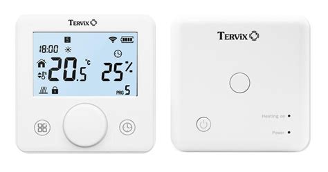 Беспроводной комнатный термостат WiFi Tervix Pro Line для газового или ...