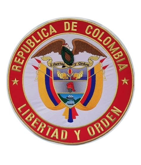 ESCUDO DE COLOMBIA A GRAN ESCALA, REPUBLICA DE COLOMBIA, ESCUDO DE ...