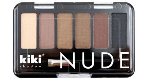 kiki Тени для век Nude тон 904 6 цветов купить с доставкой по выгодным ценам в интернет