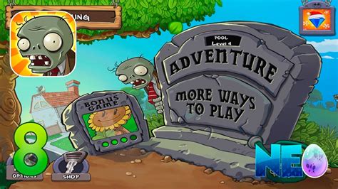 Plants Vs Zombies Hd Gameplay Walkthrough Part Pool Level