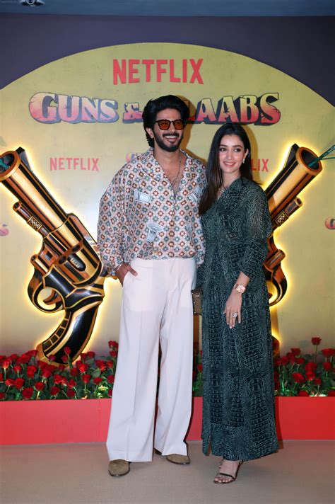 Amal Sufiya Dulquer Salmaan At The Premiere Of Netflix Web Series Guns