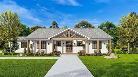 Enhance Your Ranch House With A Stunning Gable Front Porch Click To