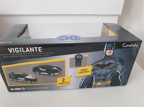 Carrinho Batman Controle Remoto Brinquedo Candide Nunca Usado