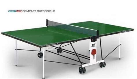Теннисный стол Start Line Compact Outdoor LX green купить | Хобби ...