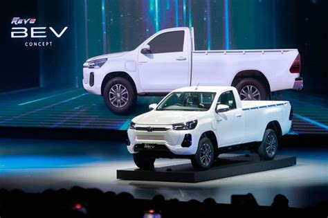 Toyota Imv And Hilux Revo Bev Concepts Previewed In Thailand