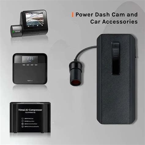 Зарядно-пусковое устройство 18000mAh 12V 70mai jump starter MAX ...