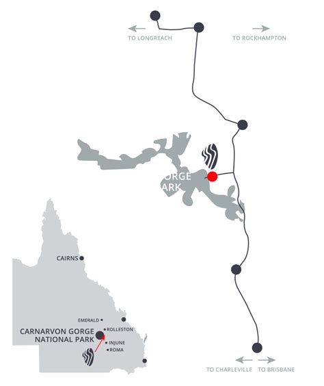 Sandstone park map – Sandstone Park | Carnarvon Gorge