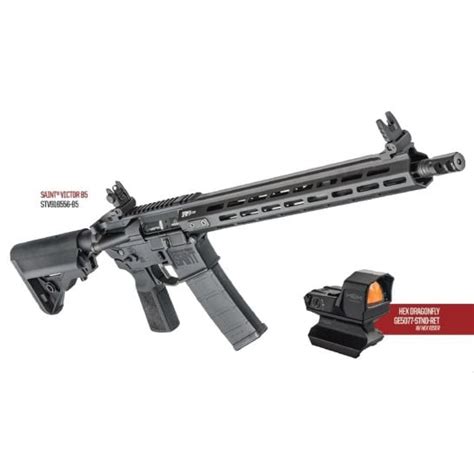 Springfield Saint Victor B Ar Rifle With Hex Dragonfly Black