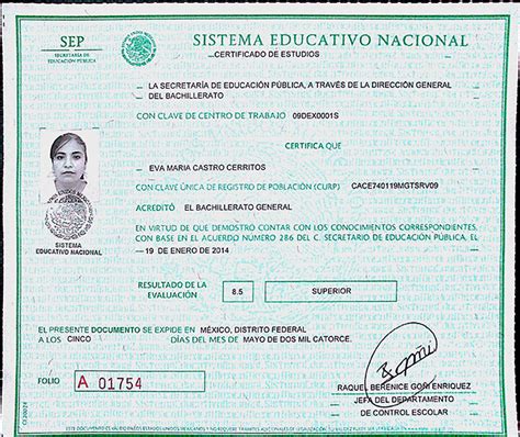 Certificado De Secundaria En Linea MIDE